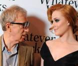 Woody Allen se perd dans les yeux de la superbe Evan Rachel Wood, lors de l'avant-première de 