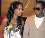 P. Diddy et son (ex ?) compagne Kim Porter à l'exposition de cette dernière (Beverly Hills, 26 juin 2009) 