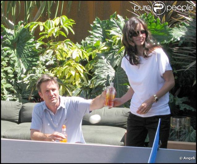 Courteney Cox et son mari David Arquette