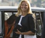 Madeleine de Suède lors de la prise de présidence de la Suède le 1er juillet 2009