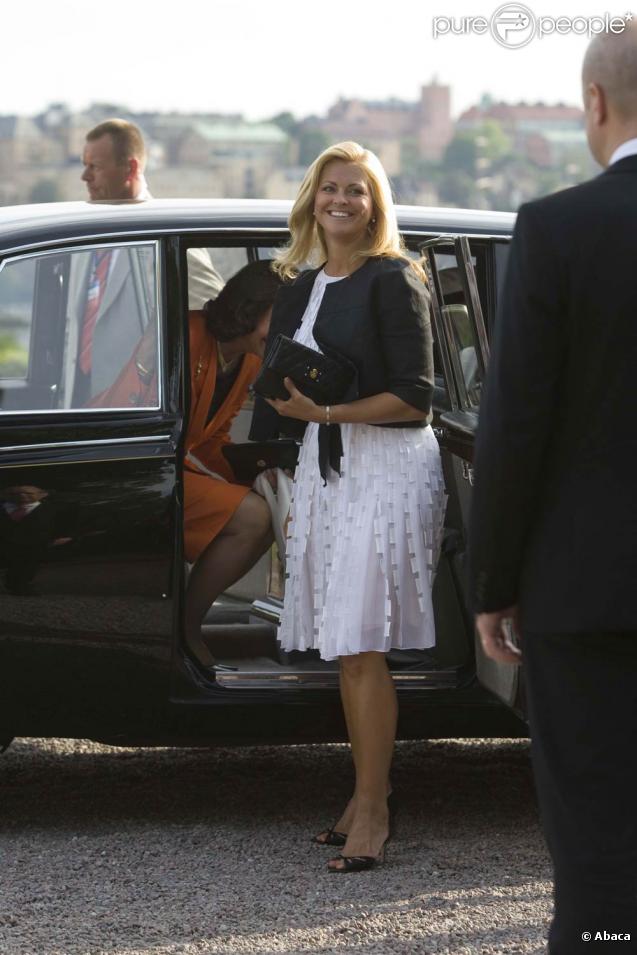 Madeleine de Suède lors de la prise de présidence de la Suède le 1er juillet 2009