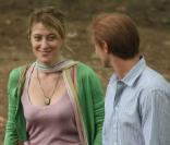 Valeria Bruni-Tedeschi, lors du tournage de Kiss