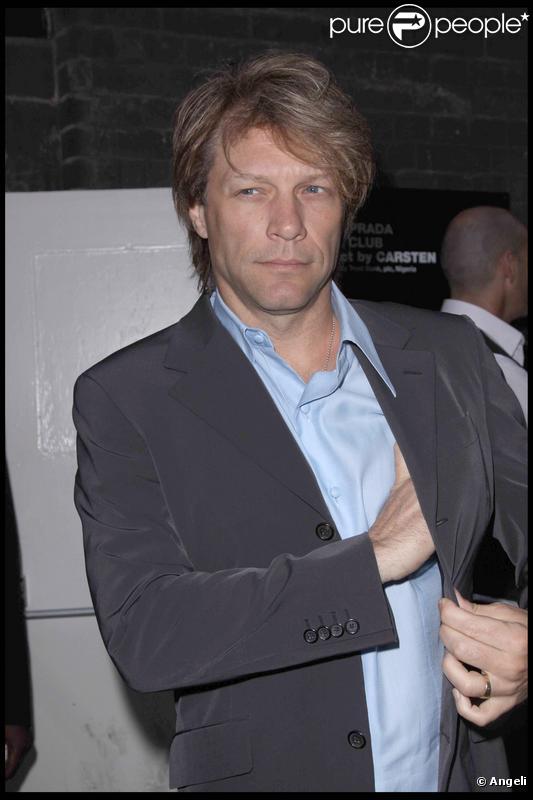 Jon Bon Jovi à la soirée Prada. 20/07/09
