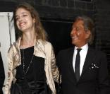 Natalia Vodianova et Valentino, à la soirée Prada. 02/07/09