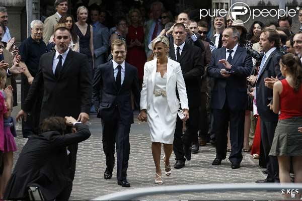 Service de sécurité maximum pour le mariage de Laurence Ferrari et Renaud Capuçon