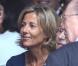Claire Chazal à la sortie de la mairie pour le mariage de Laurence Ferrari et Renaud Capuçon