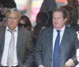 Jean-Claude Dassier et Pierre Charon au mariage de Laurence Ferrari et Renaud Capuçon