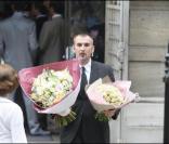 Les fleurs, pour le mariage de Laurence Ferrari et Renaud Capuçon