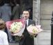 Les fleurs, pour le mariage de Laurence Ferrari et Renaud Capuçon