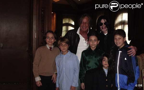 Michael Jackson et ses enfants