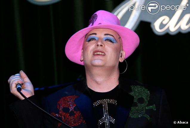 Boy George sur scène le 16 décembre 2008 