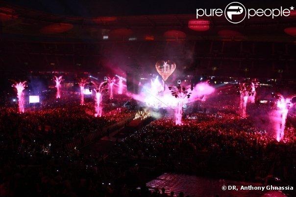 Ambiance au top hier soir pour la grande soirée Unighted au Stade de France 
