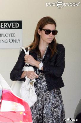 Jessica Biel à West Hollywood, le 6 juillet 2009