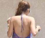 Eva Mendes, lors d'une petite séance shopping, à Los Angeles, le 7 juillet 2009 !