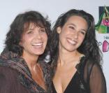Stéphanie Fugain et sa fille Marie 