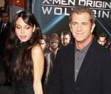 Mel Gibson et sa compagne Oksana Grigorieva 
