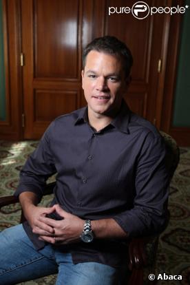 Matt Damon en septembre 2008 