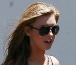 Audrina Patridge arrive au Sunset Landmark à Hollywood le 14 juillet 2009