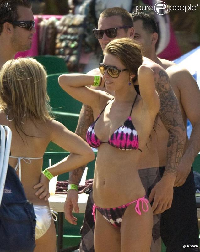 Audrina Patridge en bikini avec son boyfriend, Corey Bohan