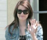 Emma Roberts, sur le tournage de "Valentine's Day", à Los Angeles, le 14 juillet 2009 !