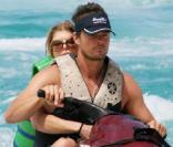 Fergie et son mari chéri Josh Duhamel prenant du bon temps à Nassau aux Bahamas. 