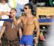 Le beach-volley, une bonne manière d'exhiber ses muscles... N'est-ce pas Mario ? 