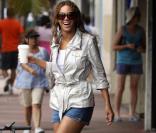 Beyoncé s'offrant un peu de junk food à Miami, en compagnie de son staff !