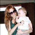 La craquante Ashlee Simpson et son adorable Bronx Mowgli... dans la jungle californienne !