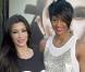 Kim Kardashian et Ciara, lors de l"avant-première d" Orphan , au Mann"s Village Theatre de West Hollywood, à Los Angeles, le 21 juillet 2009 !