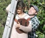 Katie Holmes sur le tournage de Dont' Be Afraid of The Dark en Australie