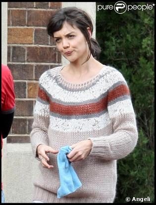 Katie Holmes sur le tournage de Dont' Be Afraid of The Dark en Australie
