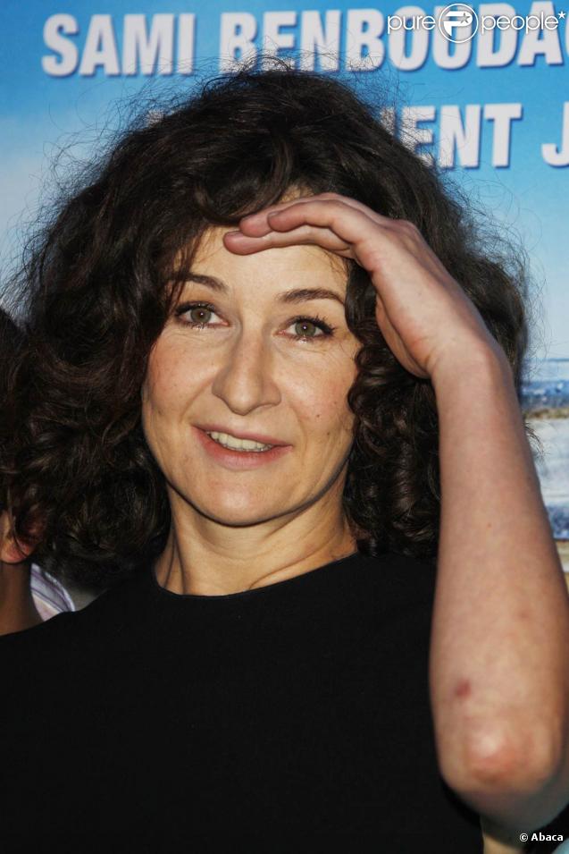 Valérie Lemercier, lors de l'avant-première de  Neuilly-sa-Mère , au Gaumont Marignan, à Paris, le 23 juillet 2009 !