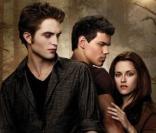 L'affiche de Twilight 2 avec Kristen Stewart, Robert Pattinson et Taylor Lautner