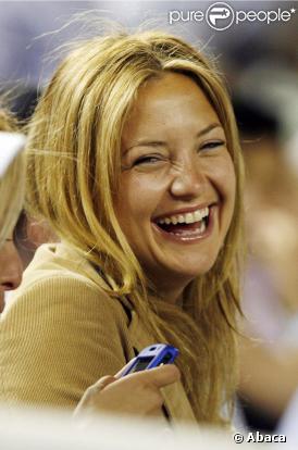 Kate Hudson lors d'un match des Yankees contre les Baltimore Orioles à New York le 20 juillet 2009