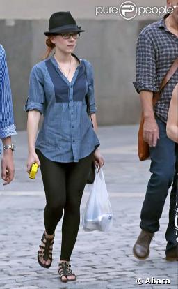 Scarlett Johansson en vacances à Madrid