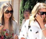 Lauren Conrad et Lo Bosworth dans les rues de Los Angeles en pleine séance shopping