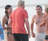 Boris Becker en vacances à Saint-Tropez