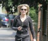 Geri Halliwell se promène dans les rues de Londres le 27 juillet 2009