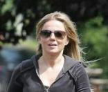 Geri Halliwell se promène dans les rues de Londres le 27 juillet 2009