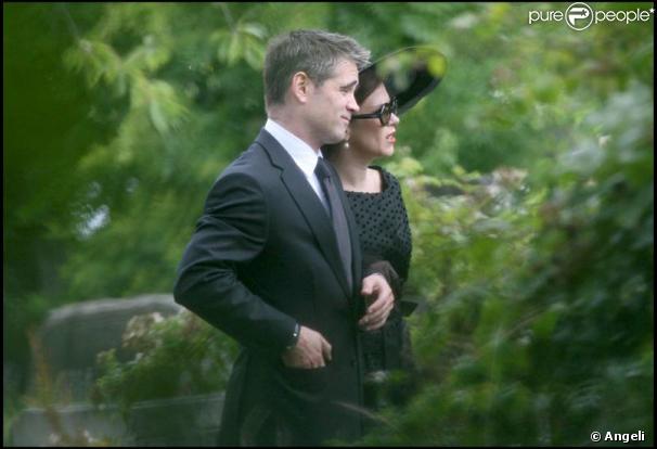 Colin Farrell et Anna Friel sur le tournage de  London Boulevard 