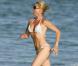 La jolie Nicollette Sheridan en maillot de bain... fête enfin le retour de son chéri !