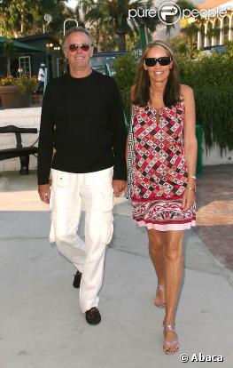 Peter Fonda et sa femme Portia 