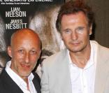 Oliver Hirschbiegel et Liam Neeson, lors de la présentation de  Five Minutes of Heaven , au TriBeCa Grand Hotel de New York, le 11 août 2009 !