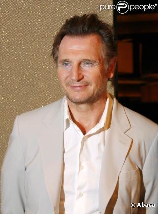 Liam Neeson, lors de la présentation de  Five Minutes of Heaven , au TriBeCa Grand Hotel de New York, le 11 août 2009 !