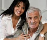 Barbara Gandolfi et Jean-Paul Belmondo