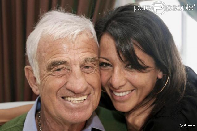 Barbara Gandolfi et Jean-Paul Belmondo