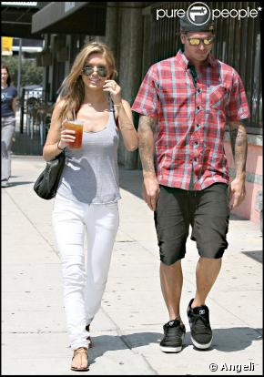 Audrina Patridge et Corey Bohan à Hollywood (18 août 2009)