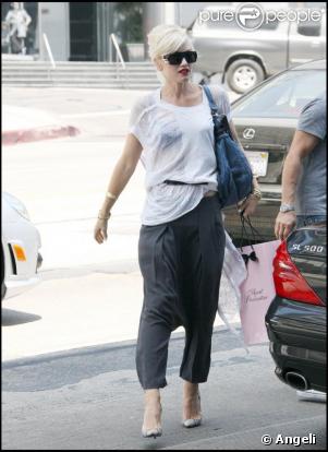 Gwen Stefani en mode shopping coquin à Hollywood