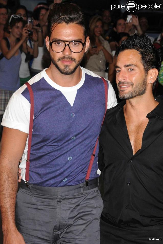 Marc Jacobs et son futur mari Lorenzo Martone à la première de The September Issue. 19/08/09 