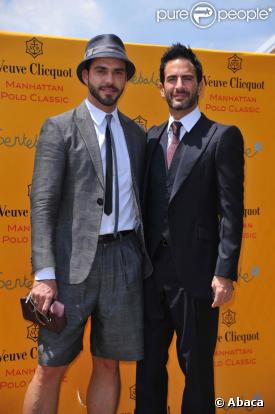 Marc Jacobs et son futur mari Lorenzo Martone